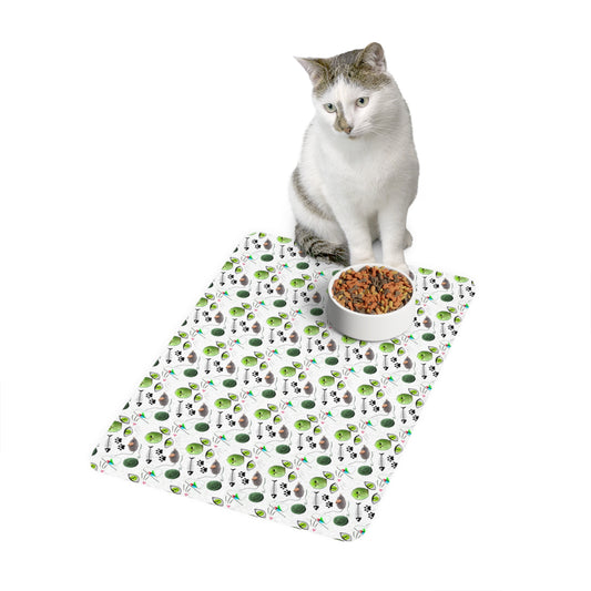 All Things Cats Love Pet Food Mat (12x18)