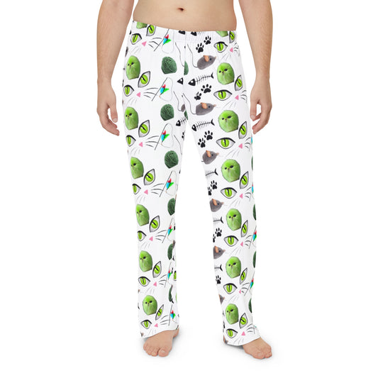 All Things Cats Love Men's Pajama Pants